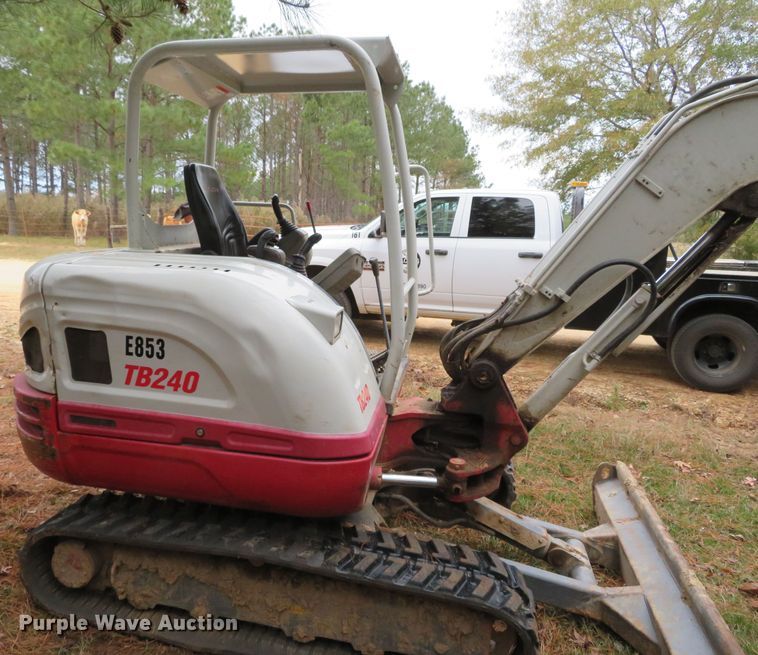 image for item DH0594 Takeuchi TB240  mini excavator