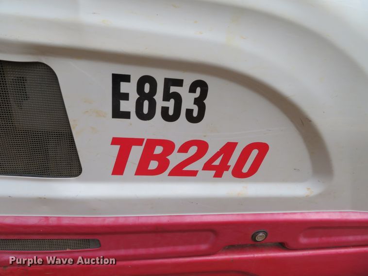 image for item DH0594 Takeuchi TB240  mini excavator