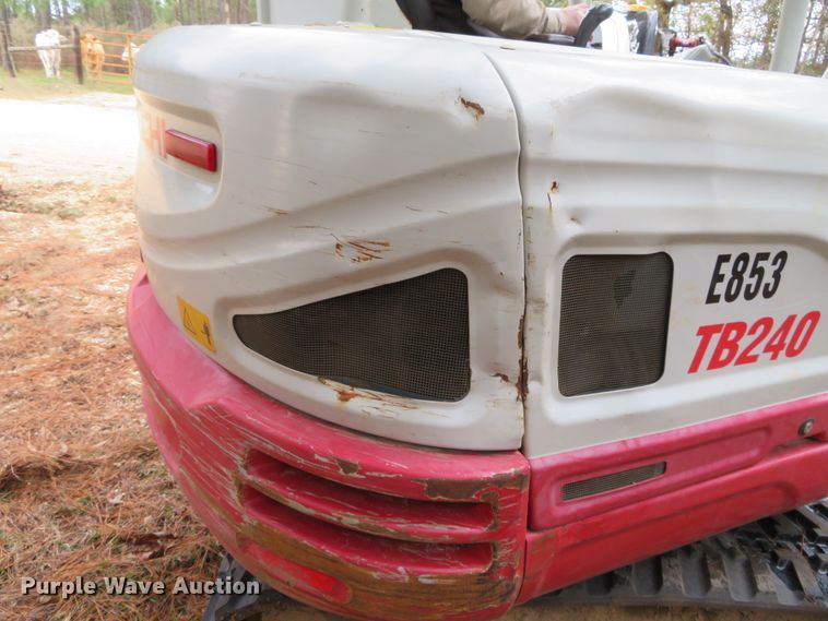 image for item DH0594 Takeuchi TB240  mini excavator