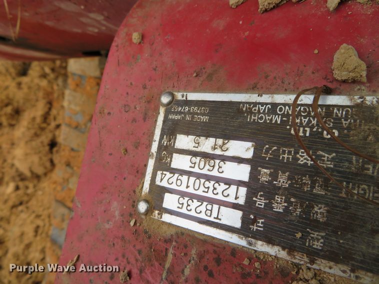 image for item DH0595 Takeuchi TB235  mini excavator