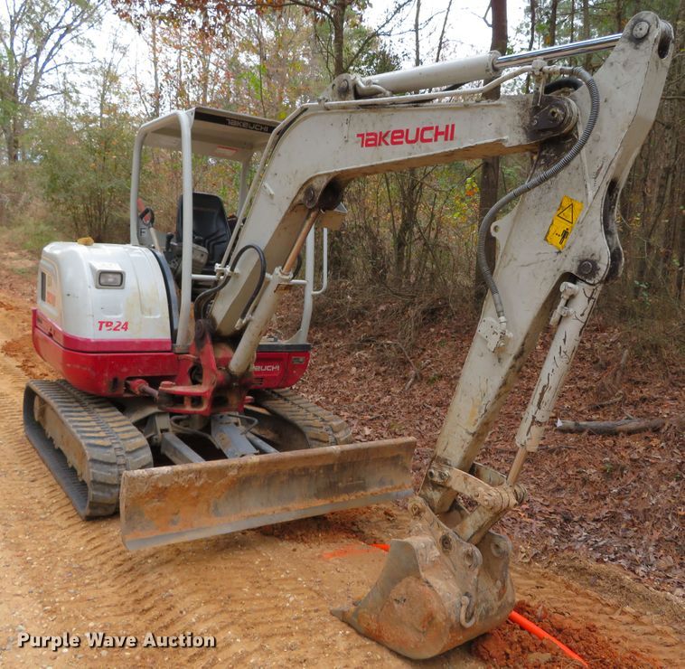 image for item DH0596 Takeuchi TB240  mini excavator