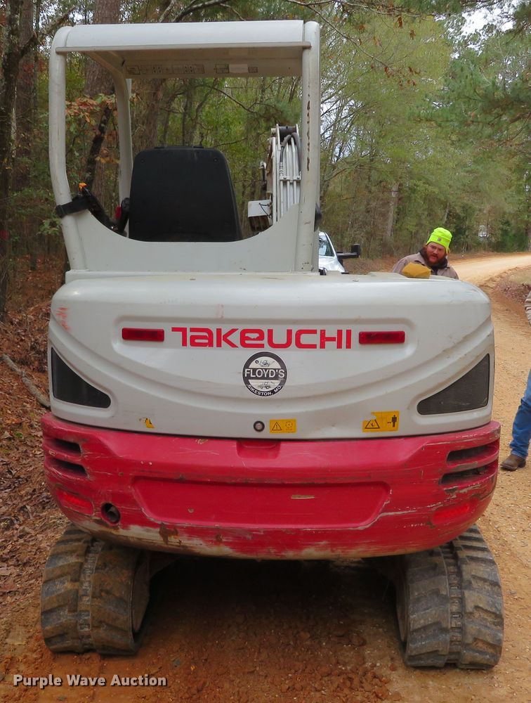image for item DH0596 Takeuchi TB240  mini excavator