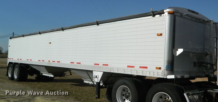 image for item DF4592 2007 Timpte Super Hopper double hopper grain trailer