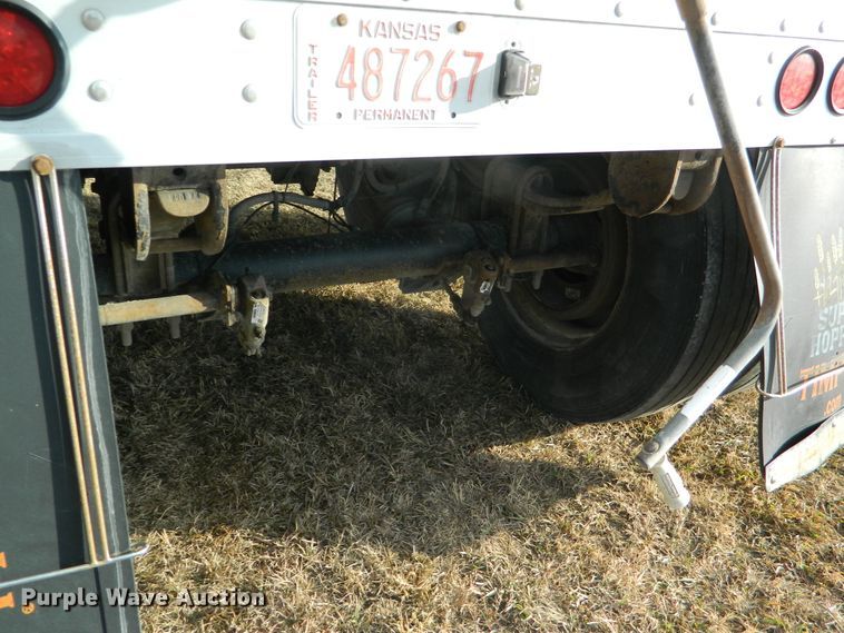 image for item DF4592 2007 Timpte Super Hopper double hopper grain trailer