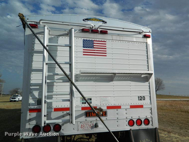 image for item DF4592 2007 Timpte Super Hopper double hopper grain trailer
