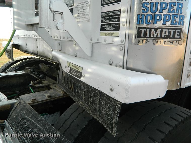 image for item DF4592 2007 Timpte Super Hopper double hopper grain trailer