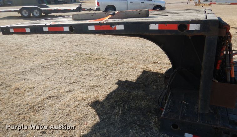 image for item DG4666 1988 Seibert drop deck trailer