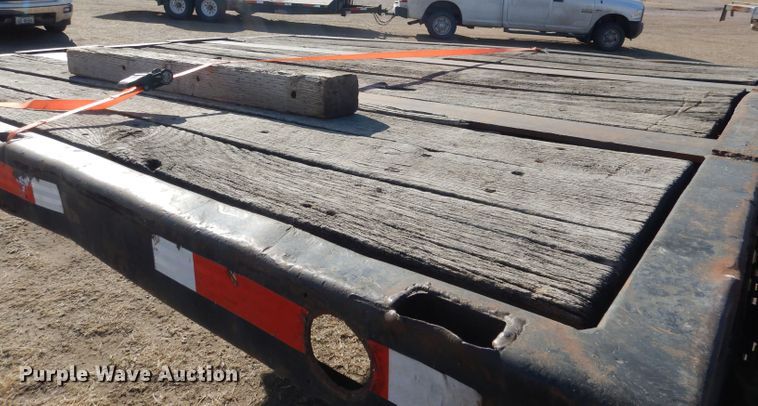 image for item DG4666 1988 Seibert drop deck trailer