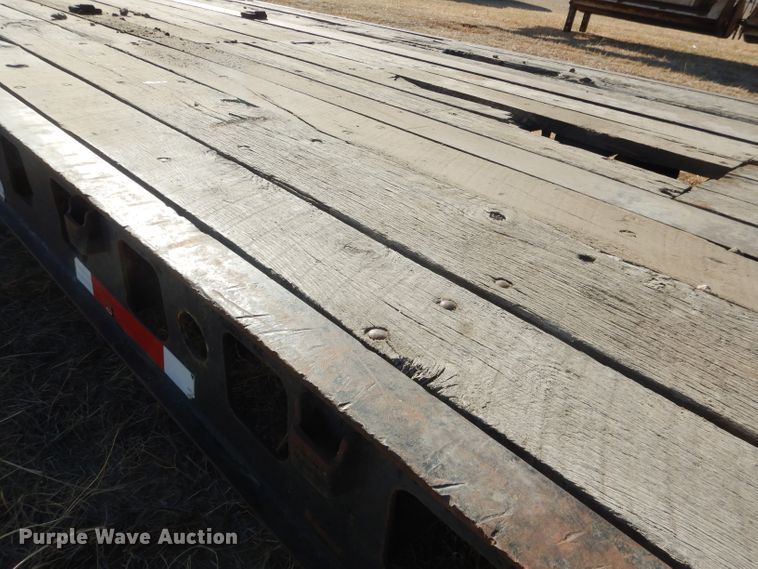 image for item DG4666 1988 Seibert drop deck trailer