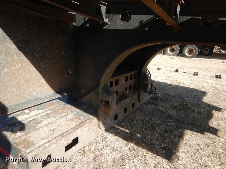 image for item DG4666 1988 Seibert drop deck trailer