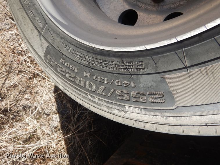 image for item DG4666 1988 Seibert drop deck trailer