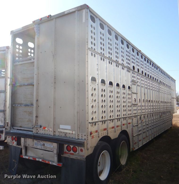image for item DH5414 1991 Merritt livestock trailer