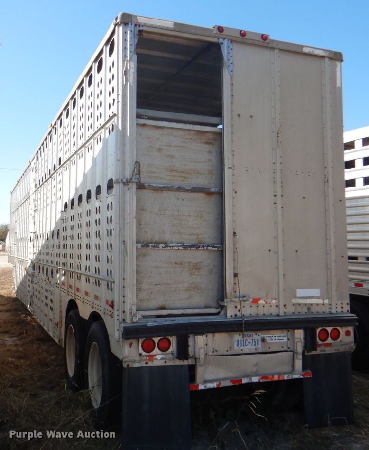 image for item DH5414 1991 Merritt livestock trailer