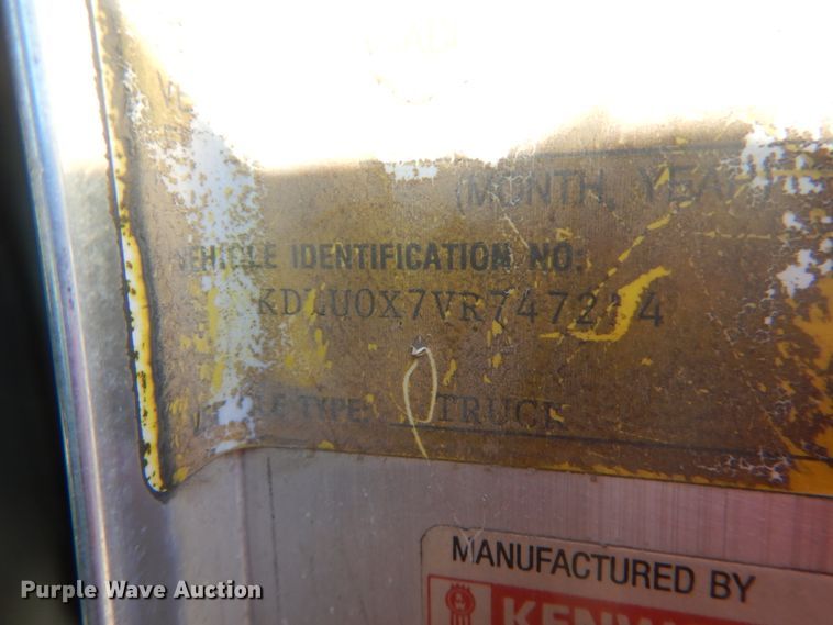 image for item DI1007 1997 Kenworth T800  dump truck