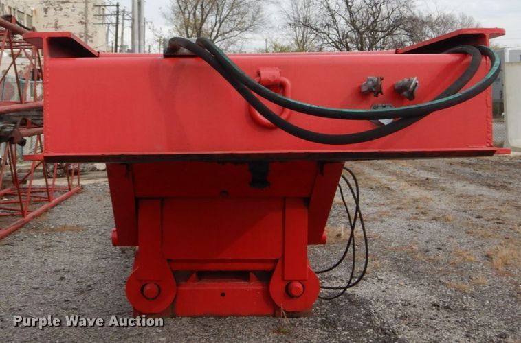 image for item DI1072 1987 Talbert lowboy equipment trailer