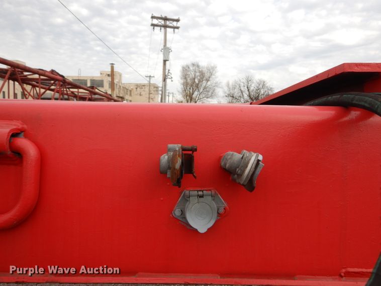 image for item DI1072 1987 Talbert lowboy equipment trailer