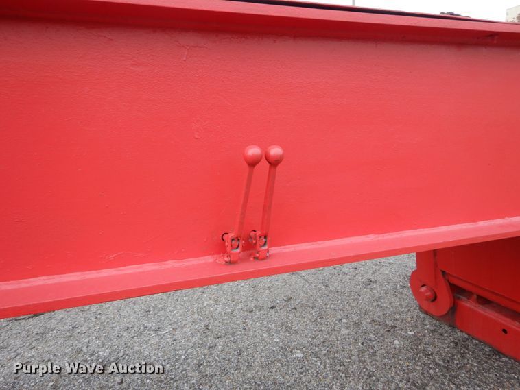 image for item DI1072 1987 Talbert lowboy equipment trailer