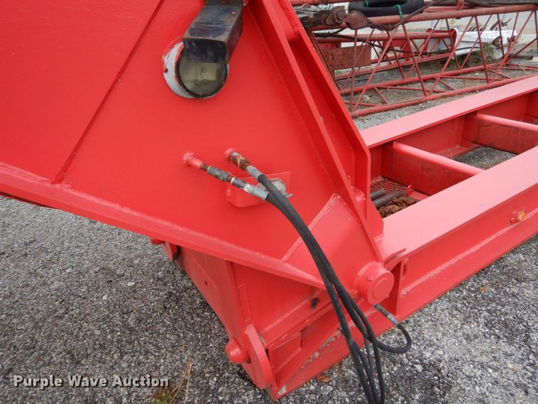 image for item DI1072 1987 Talbert lowboy equipment trailer