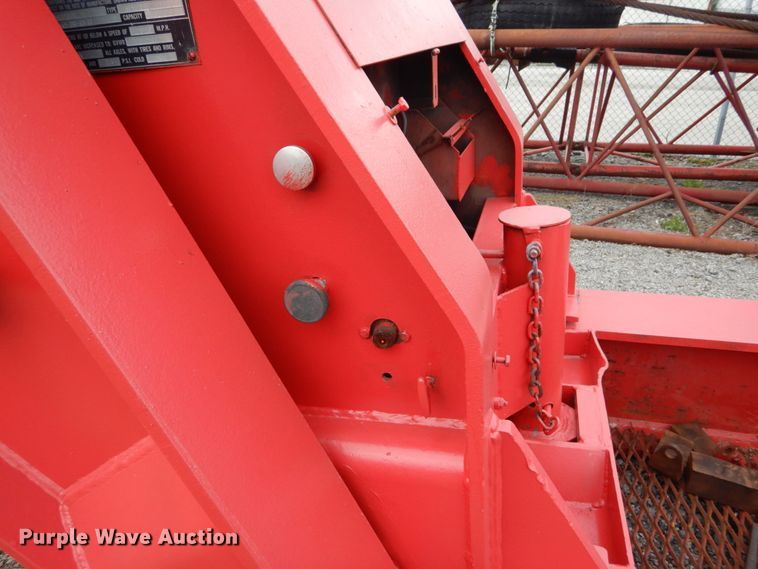 image for item DI1072 1987 Talbert lowboy equipment trailer