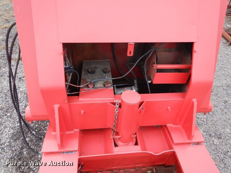 image for item DI1072 1987 Talbert lowboy equipment trailer