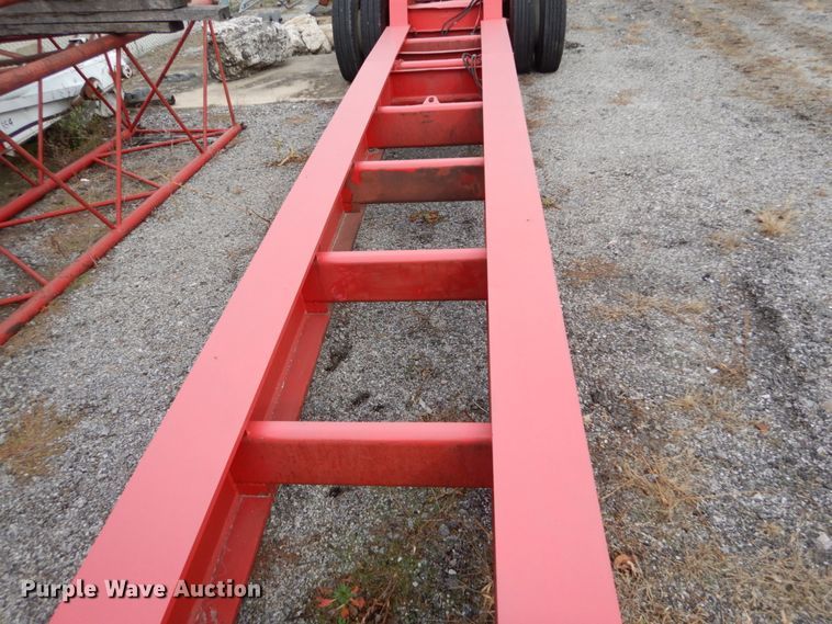 image for item DI1072 1987 Talbert lowboy equipment trailer