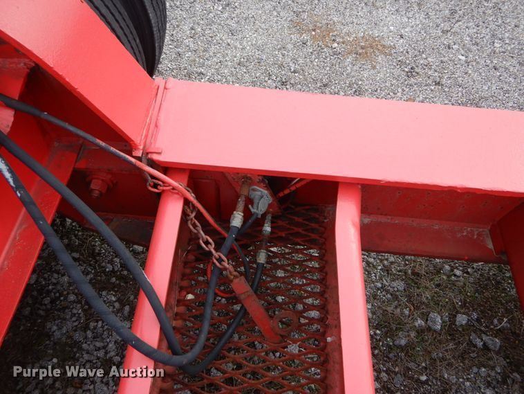 image for item DI1072 1987 Talbert lowboy equipment trailer