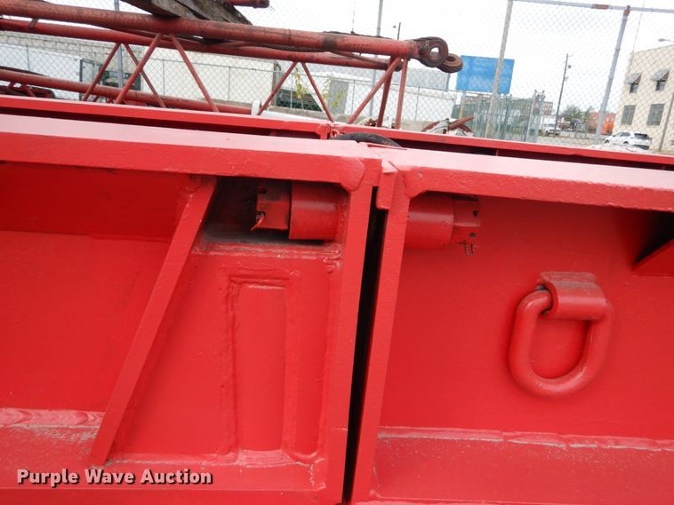 image for item DI1072 1987 Talbert lowboy equipment trailer