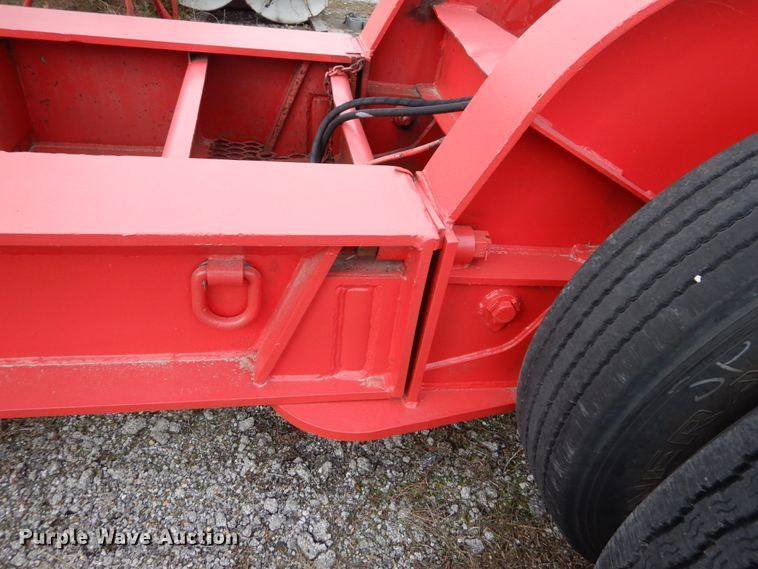 image for item DI1072 1987 Talbert lowboy equipment trailer