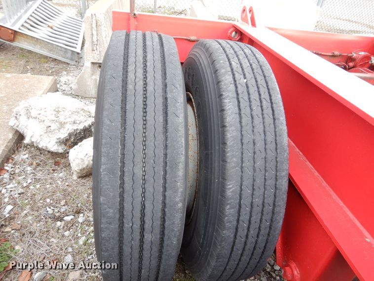 image for item DI1072 1987 Talbert lowboy equipment trailer