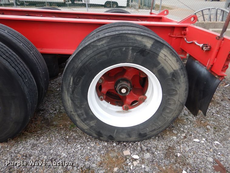 image for item DI1072 1987 Talbert lowboy equipment trailer