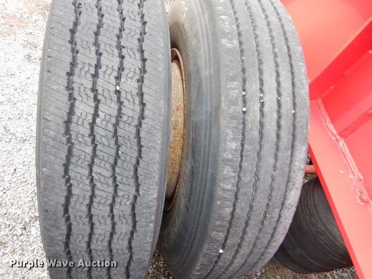 image for item DI1072 1987 Talbert lowboy equipment trailer