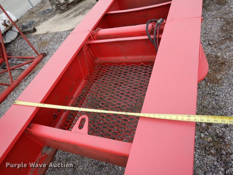 image for item DI1072 1987 Talbert lowboy equipment trailer