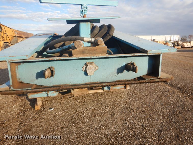 image for item DI2390 1987 Eager Beaver 50HG/HS50-TON lowboy equipment trailer