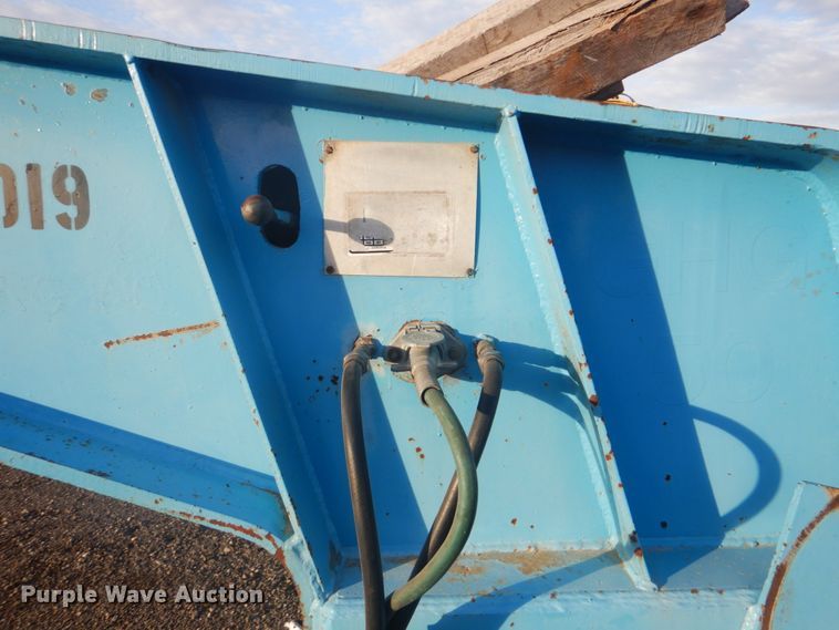 image for item DI2390 1987 Eager Beaver 50HG/HS50-TON lowboy equipment trailer