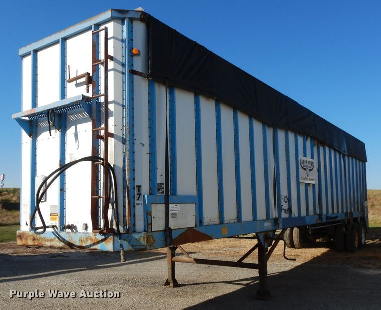 image for item DI8113 1993 Bocats LBT45VO live bottom trailer