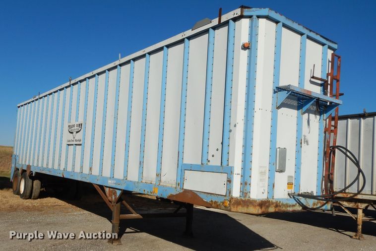 image for item DI8113 1993 Bocats LBT45VO live bottom trailer