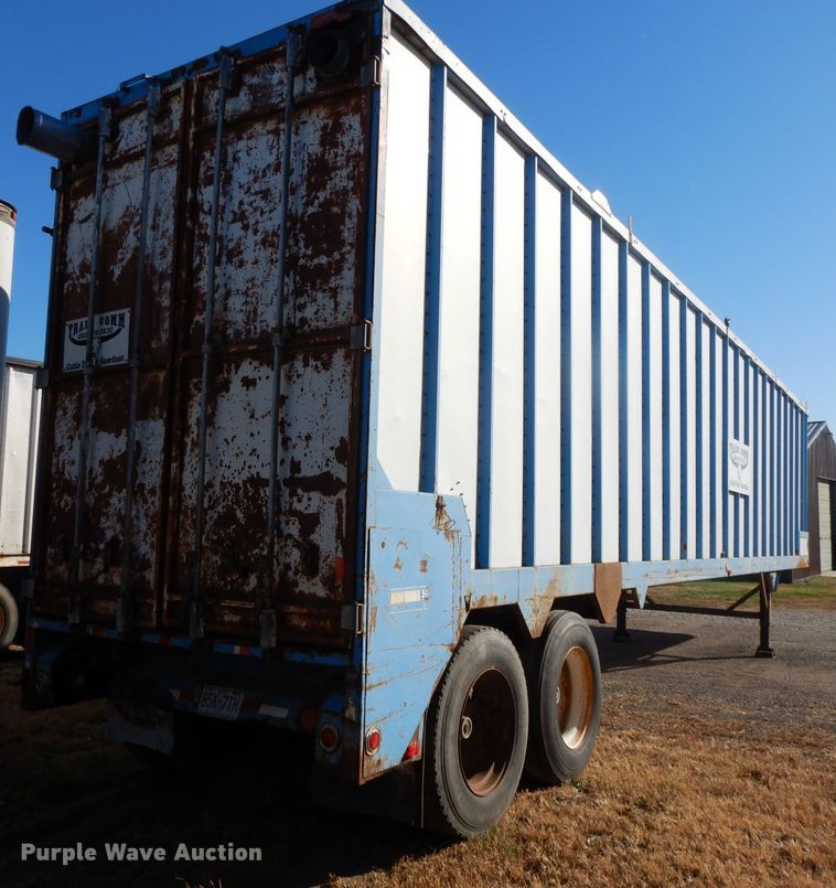 image for item DI8113 1993 Bocats LBT45VO live bottom trailer