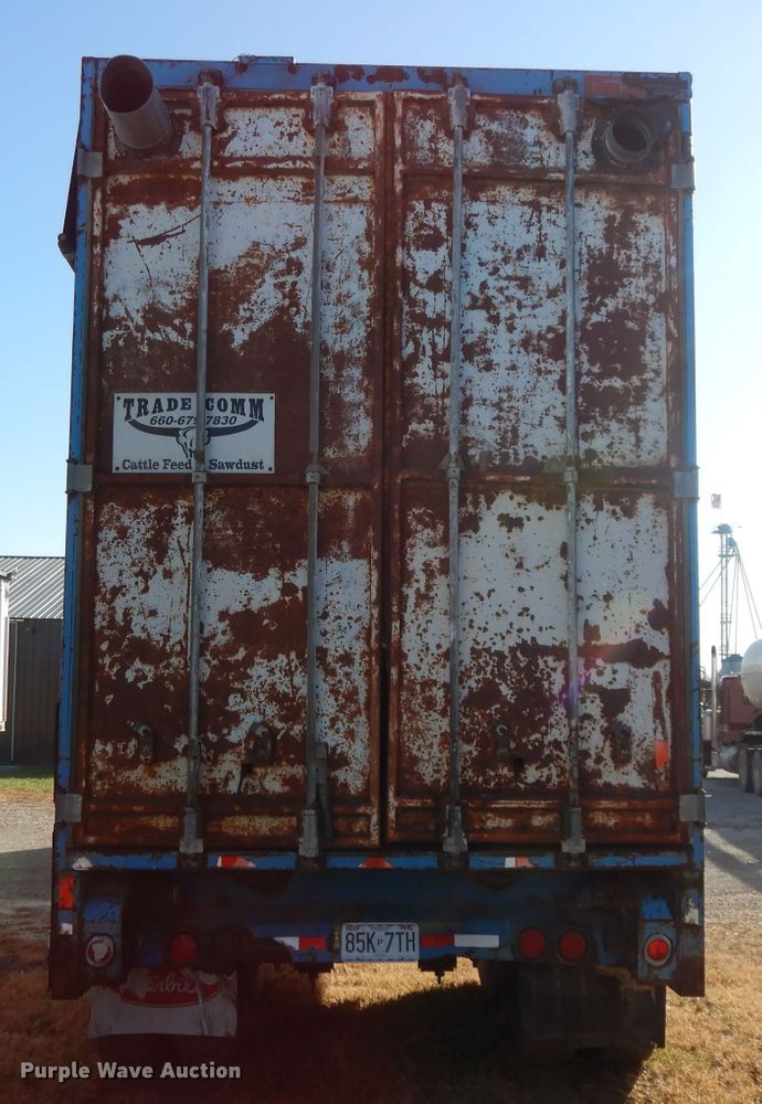 image for item DI8113 1993 Bocats LBT45VO live bottom trailer