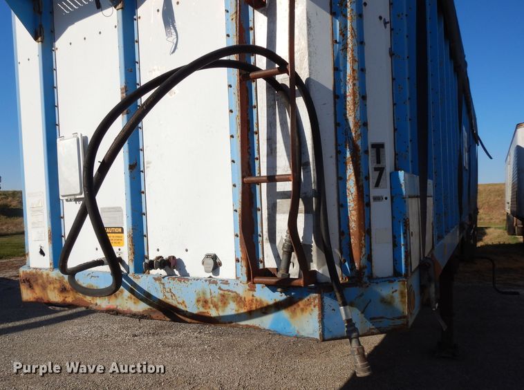 image for item DI8113 1993 Bocats LBT45VO live bottom trailer