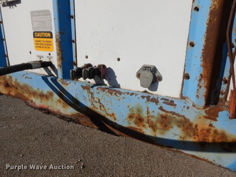 image for item DI8113 1993 Bocats LBT45VO live bottom trailer