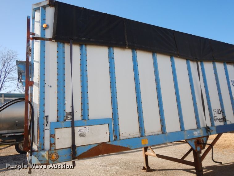 image for item DI8113 1993 Bocats LBT45VO live bottom trailer