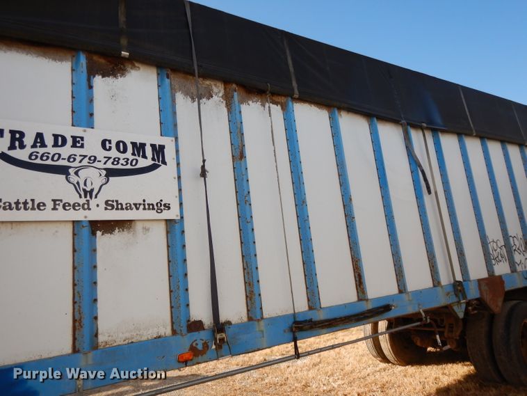 image for item DI8113 1993 Bocats LBT45VO live bottom trailer