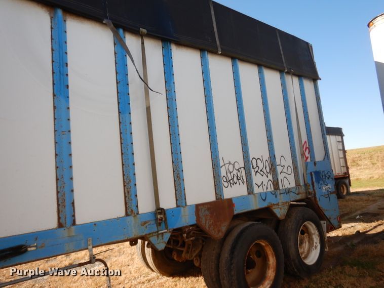 image for item DI8113 1993 Bocats LBT45VO live bottom trailer