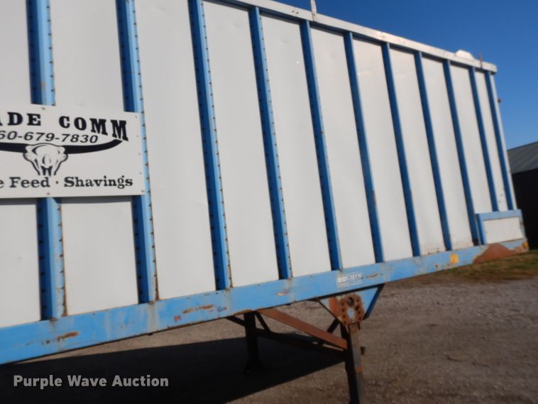 image for item DI8113 1993 Bocats LBT45VO live bottom trailer