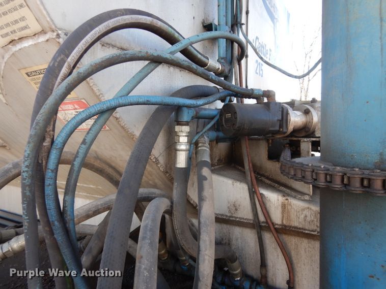 image for item DI8115 1992 Ledwell feed delivery trailer