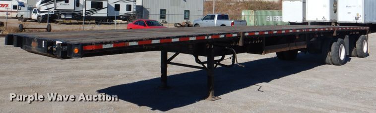 image for item DJ0328 2006 Direct Trailer DT48STWSAW flatbed trailer