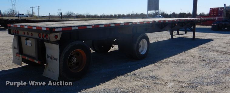 image for item DJ0328 2006 Direct Trailer DT48STWSAW flatbed trailer