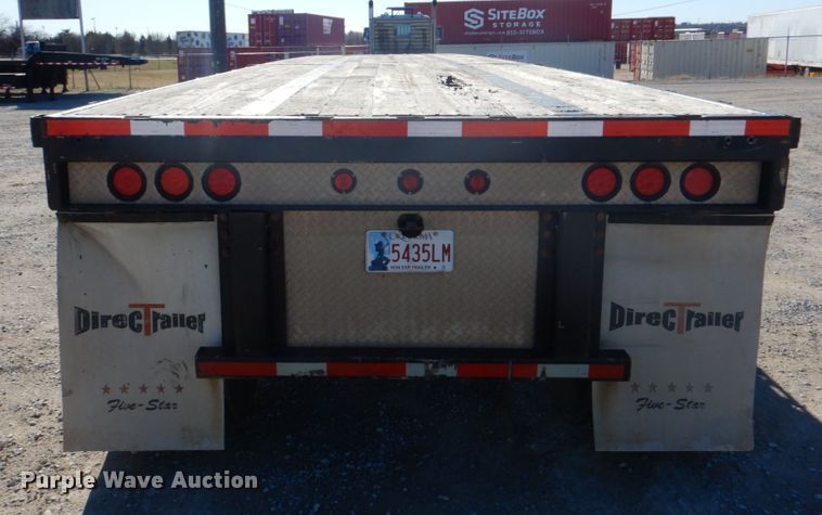 image for item DJ0328 2006 Direct Trailer DT48STWSAW flatbed trailer