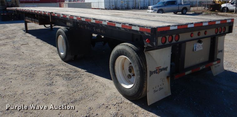 image for item DJ0328 2006 Direct Trailer DT48STWSAW flatbed trailer