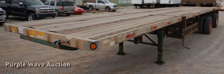 image for item DJ0329 2005 Utility FS2CHA flatbed trailer